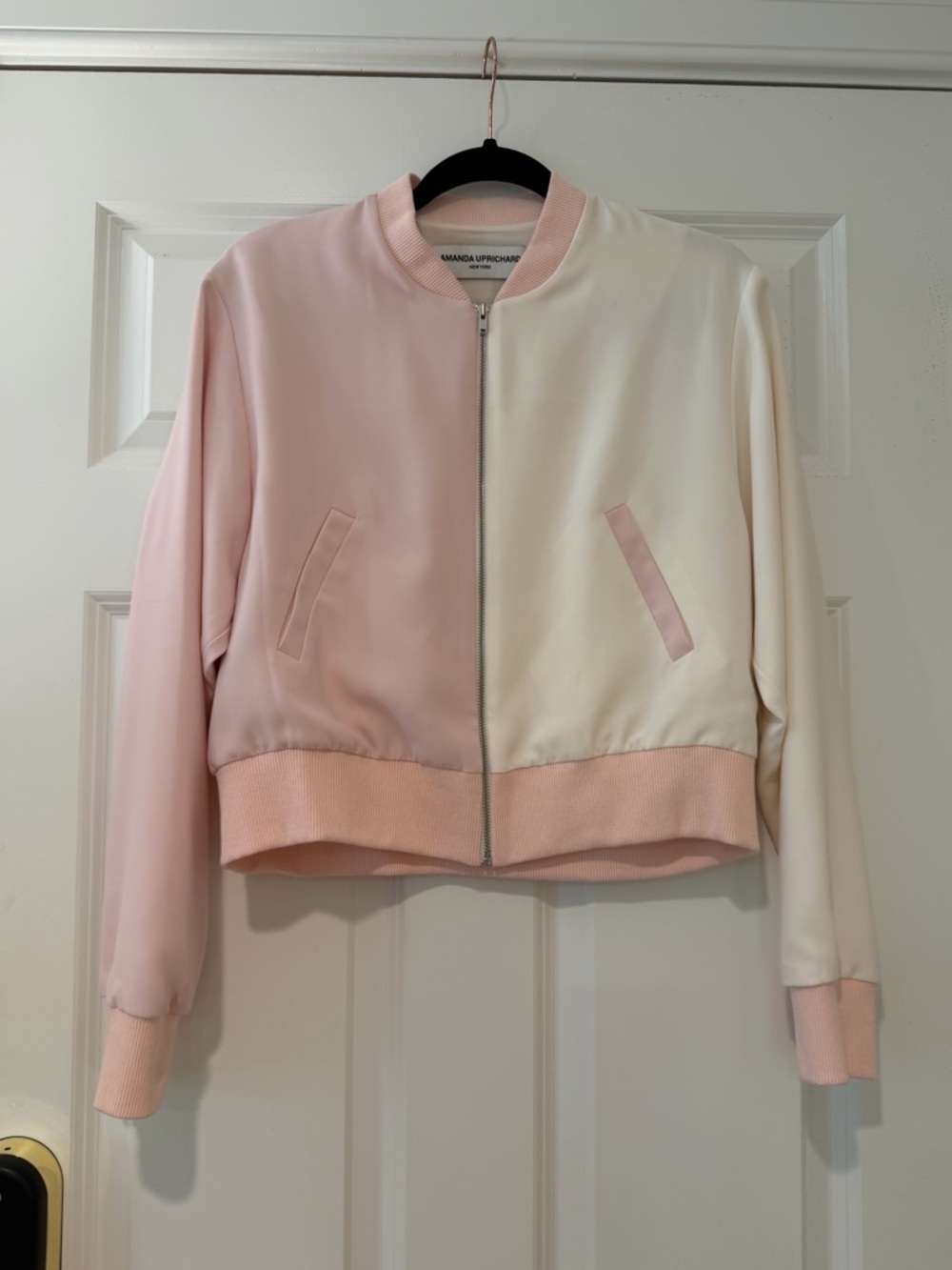 Amanda Uprichard Frankie Bomber Jacket - Picture 4 of 8